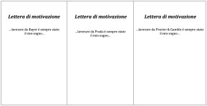 Letteramotivazione
